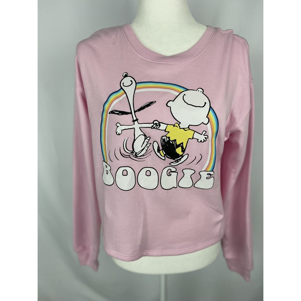 Love Tribe Pink Sweater Junior Graphic Sweatshirt Size S A004507